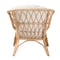 Baxton Studio Feya Modern Bohemian Natural Brown Antique Rattan Armchair 222-12696-ZORO - alternate 10